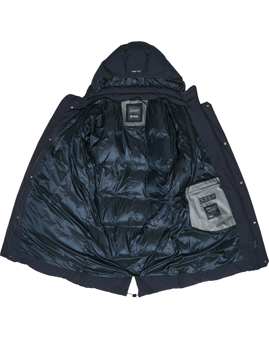Homme | Manteaux Et Vestes | Herno | Laminar Down Parka Navy