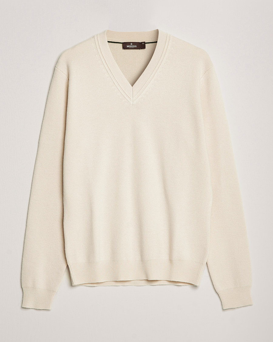 Homme | Pulls Et Tricots | Morris Heritage | Maretiimo V-Neck Off White