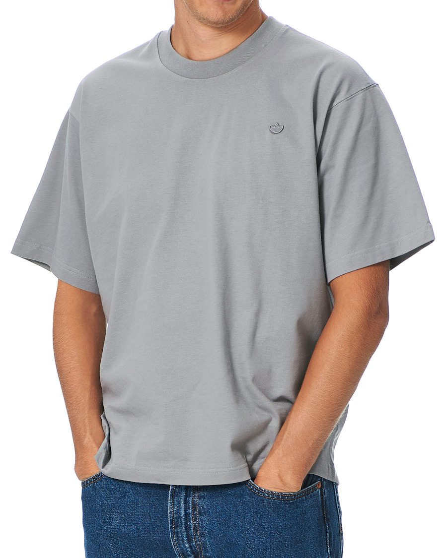 Heren | T-shirts | adidas Originals | C Short Sleeve Tee Grey Heather