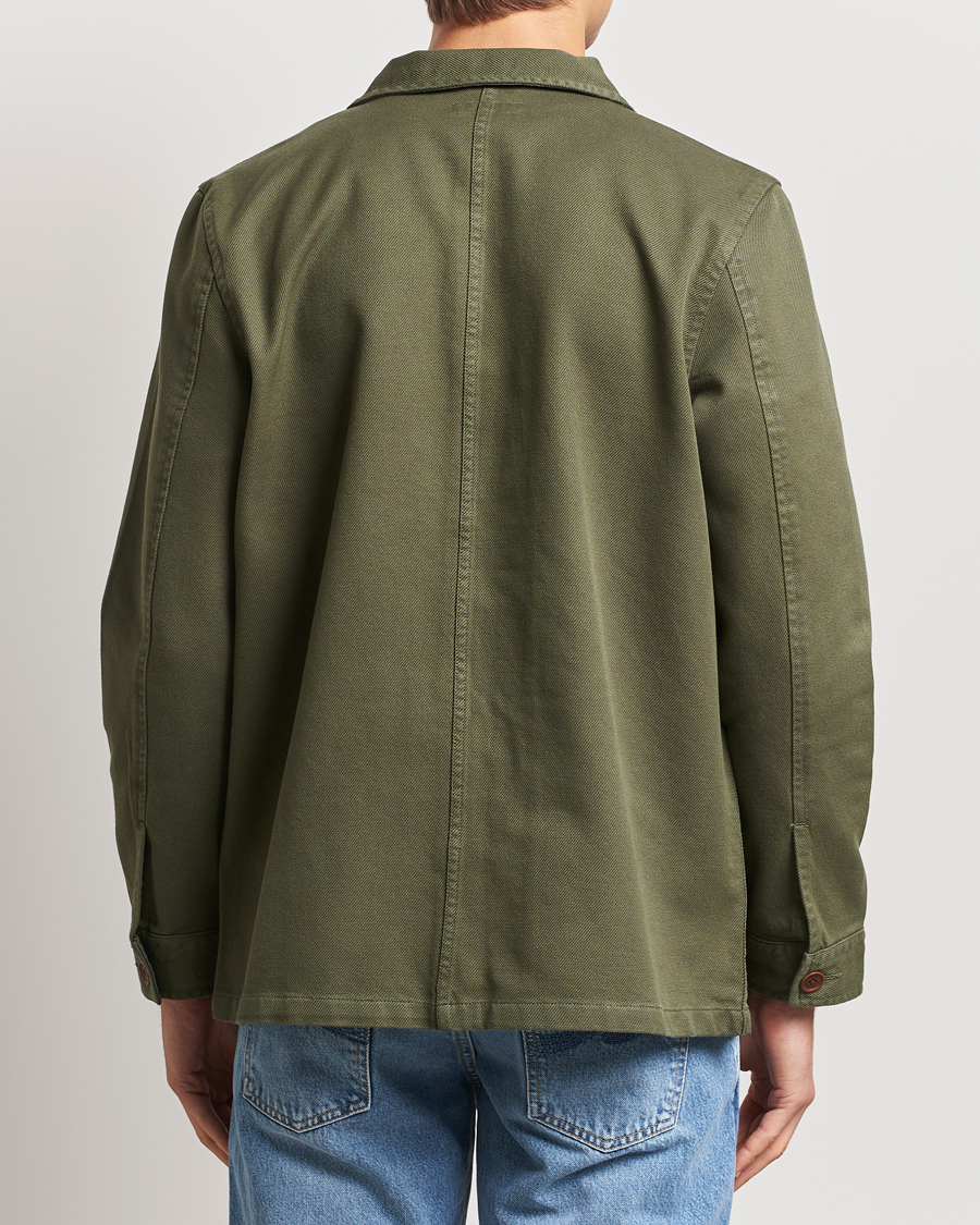 Heren | Overhemden | Nudie Jeans | Barney Worker Overshirt Olive
