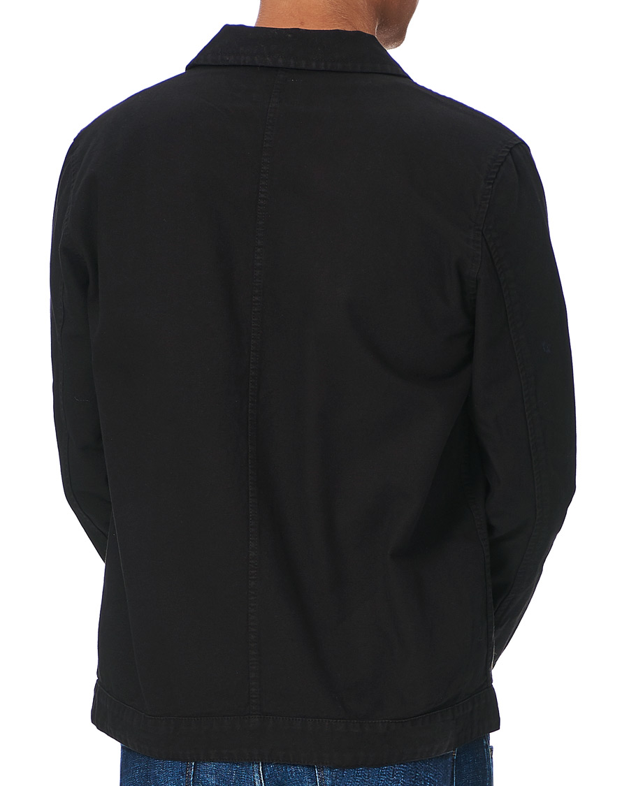 Homme | Nudie Jeans Colin Canvas Overshirt Black | Nudie Jeans | Colin Canvas Overshirt Black