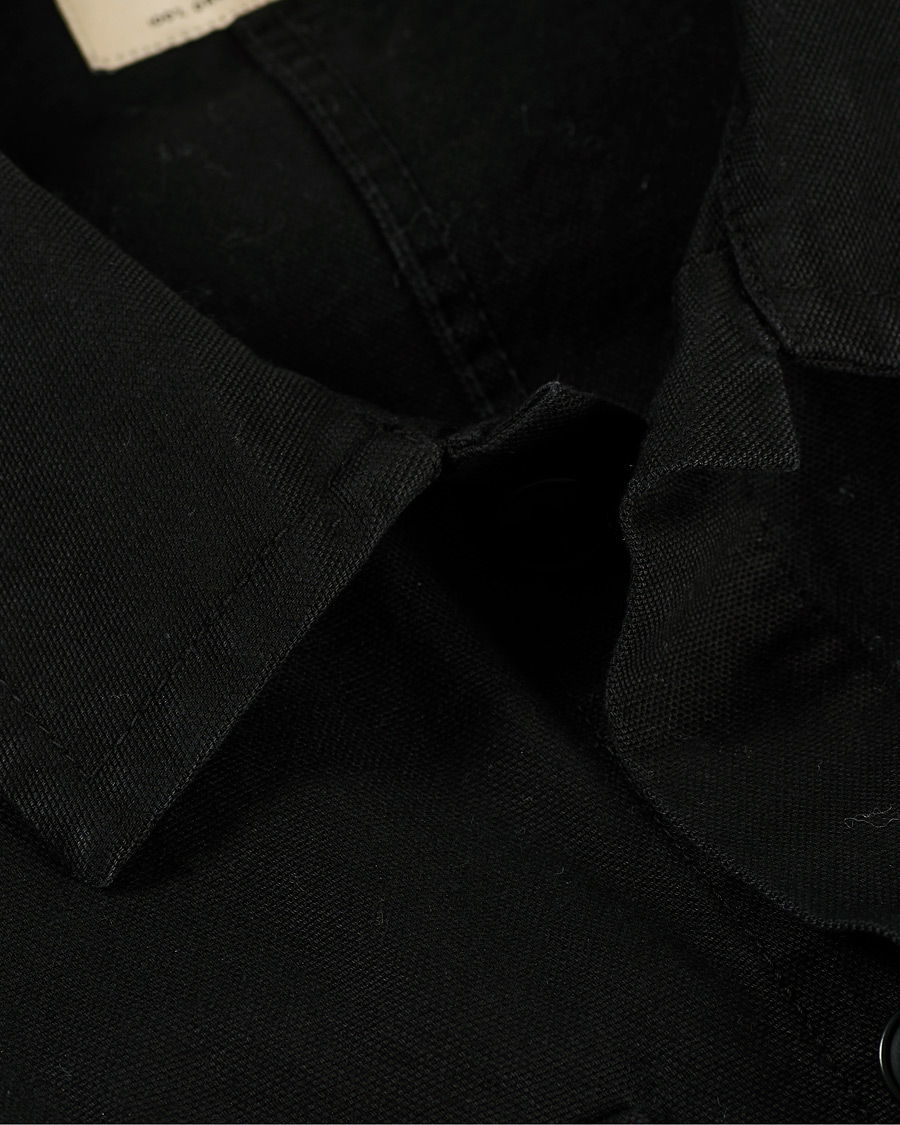 Homme | Nudie Jeans Colin Canvas Overshirt Black | Nudie Jeans | Colin Canvas Overshirt Black