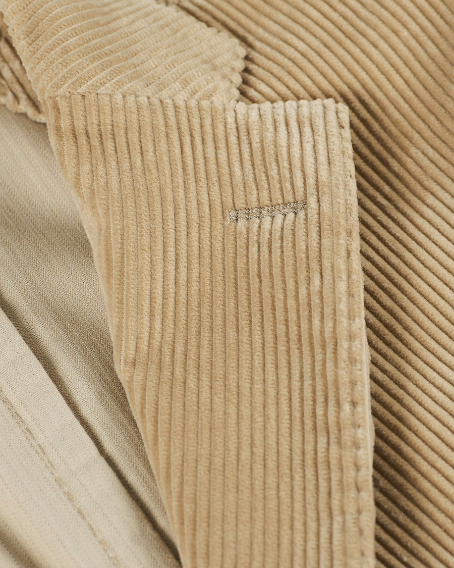Homme | Blazers | Boglioli | K Jacket Wale Corduroy Blazer Beige
