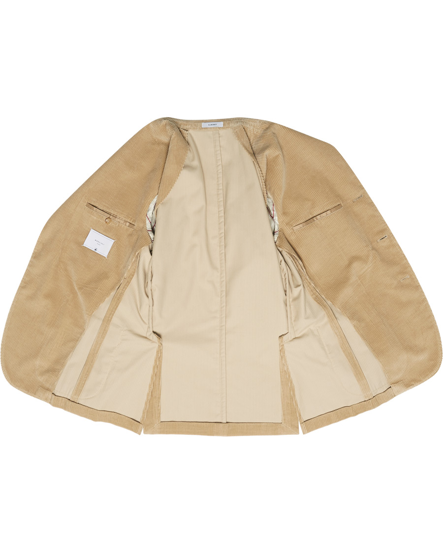 Homme | Blazers | Boglioli | K Jacket Wale Corduroy Blazer Beige