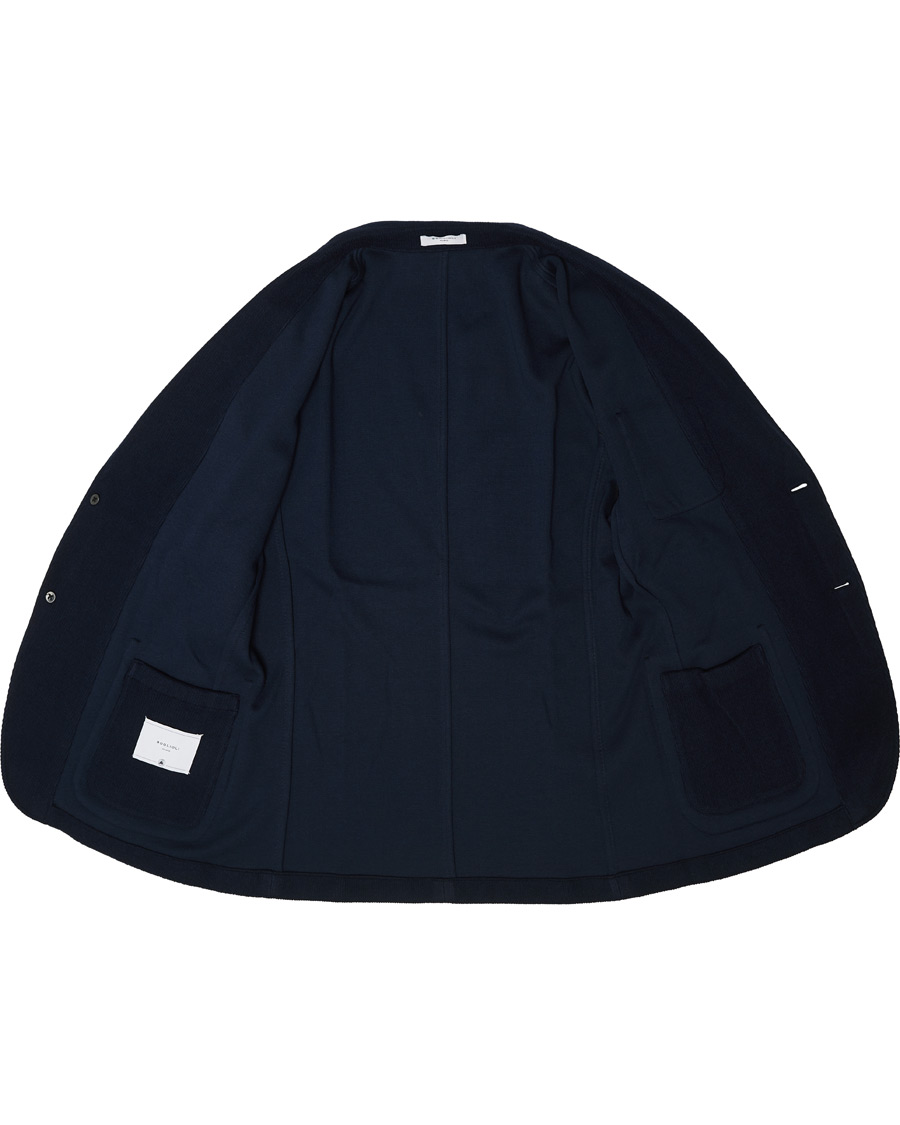 Homme | Blazers | Boglioli | Unconstructed Knitted Blazer Navy