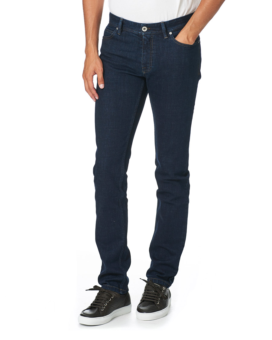 Homme | Jeans | Brioni | Aspen 5 Pocket Stretch Denim Dark Indigo