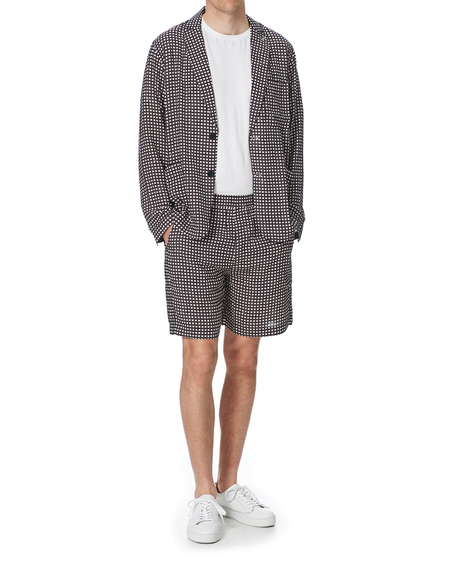 Heren | Overhemden | CDLP | Pool Jacket Navy Print