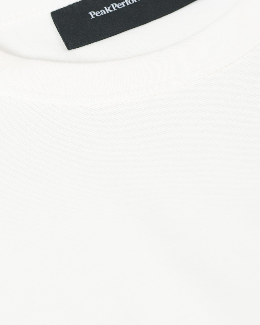 Homme | T-shirts | Peak Performance | Moment Organic Cotton Tee Off White
