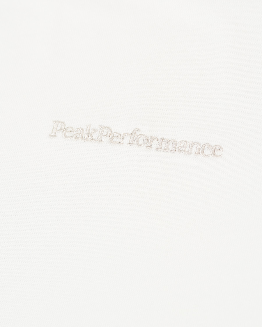 Homme | T-shirts | Peak Performance | Moment Organic Cotton Tee Off White