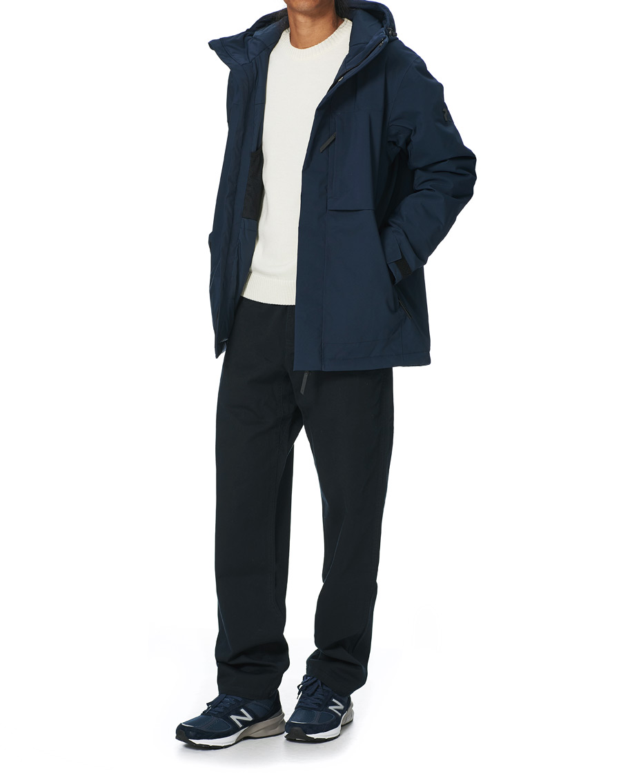 Homme | Manteaux Et Vestes | Peak Performance | Unified Hooded Jacket Blue Shadow