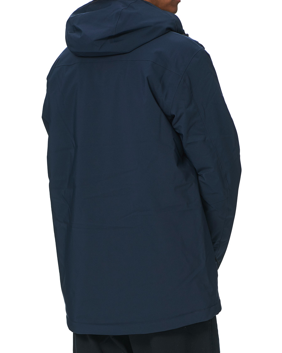 Homme | Manteaux Et Vestes | Peak Performance | Unified Hooded Jacket Blue Shadow
