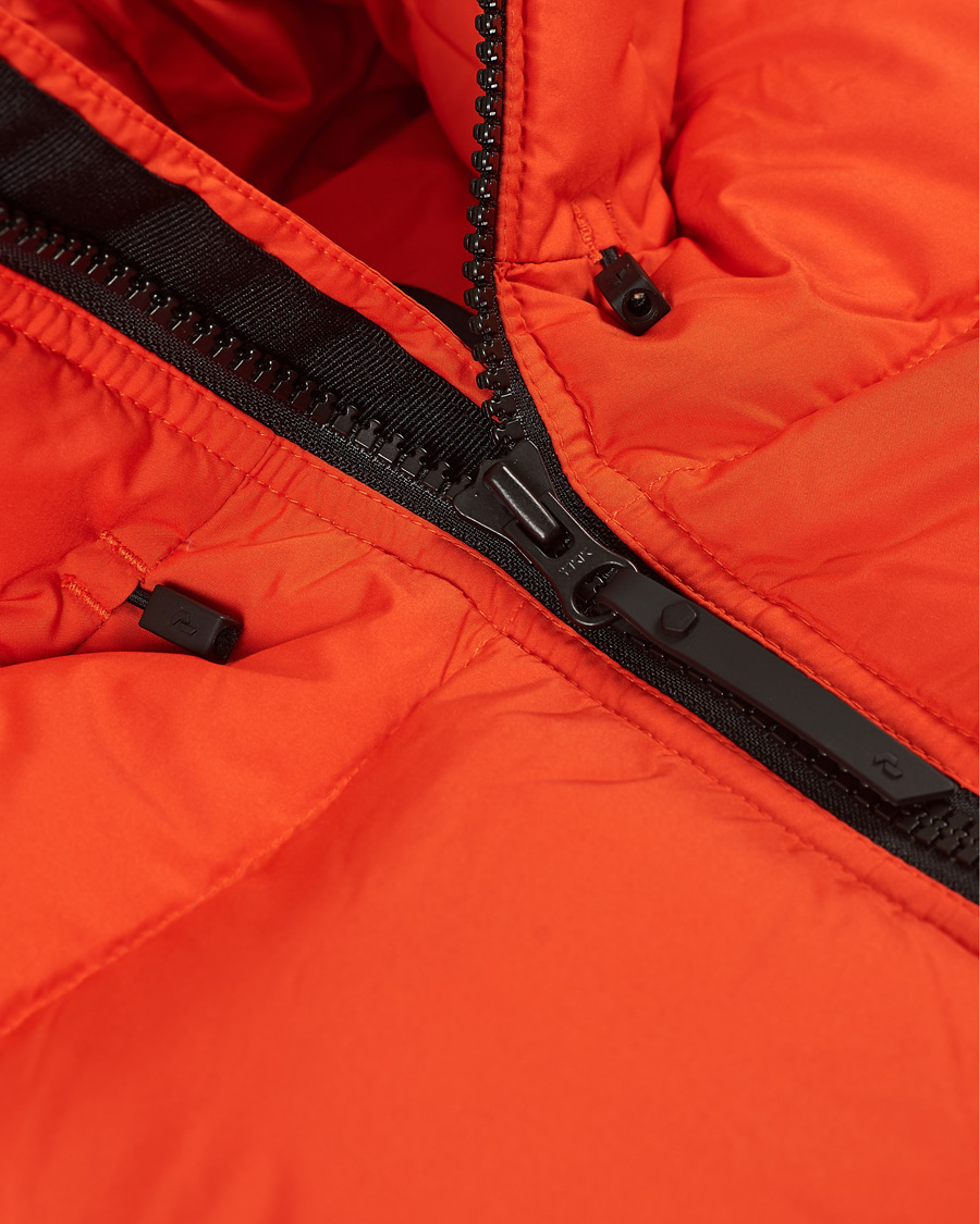 Homme | Manteaux Et Vestes | Peak Performance | Rivel Down Hooded Jacket Orange