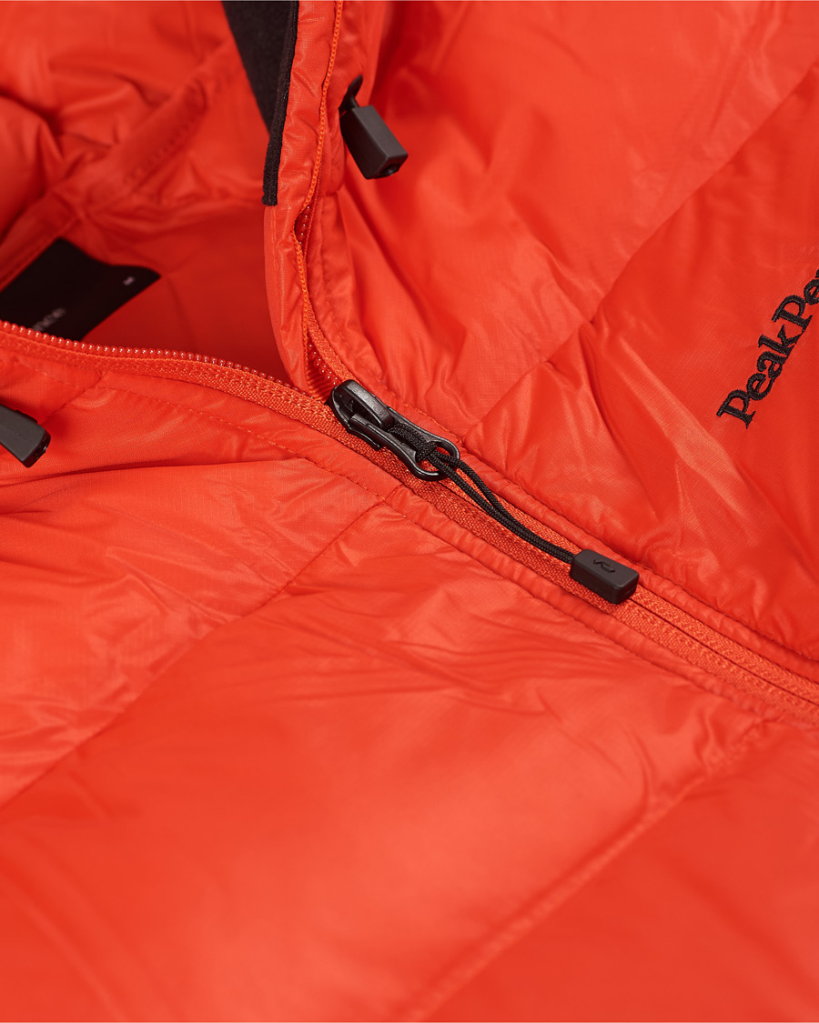 Homme | Manteaux Et Vestes | Peak Performance | Frost Down Hooded Jacket Racing Red