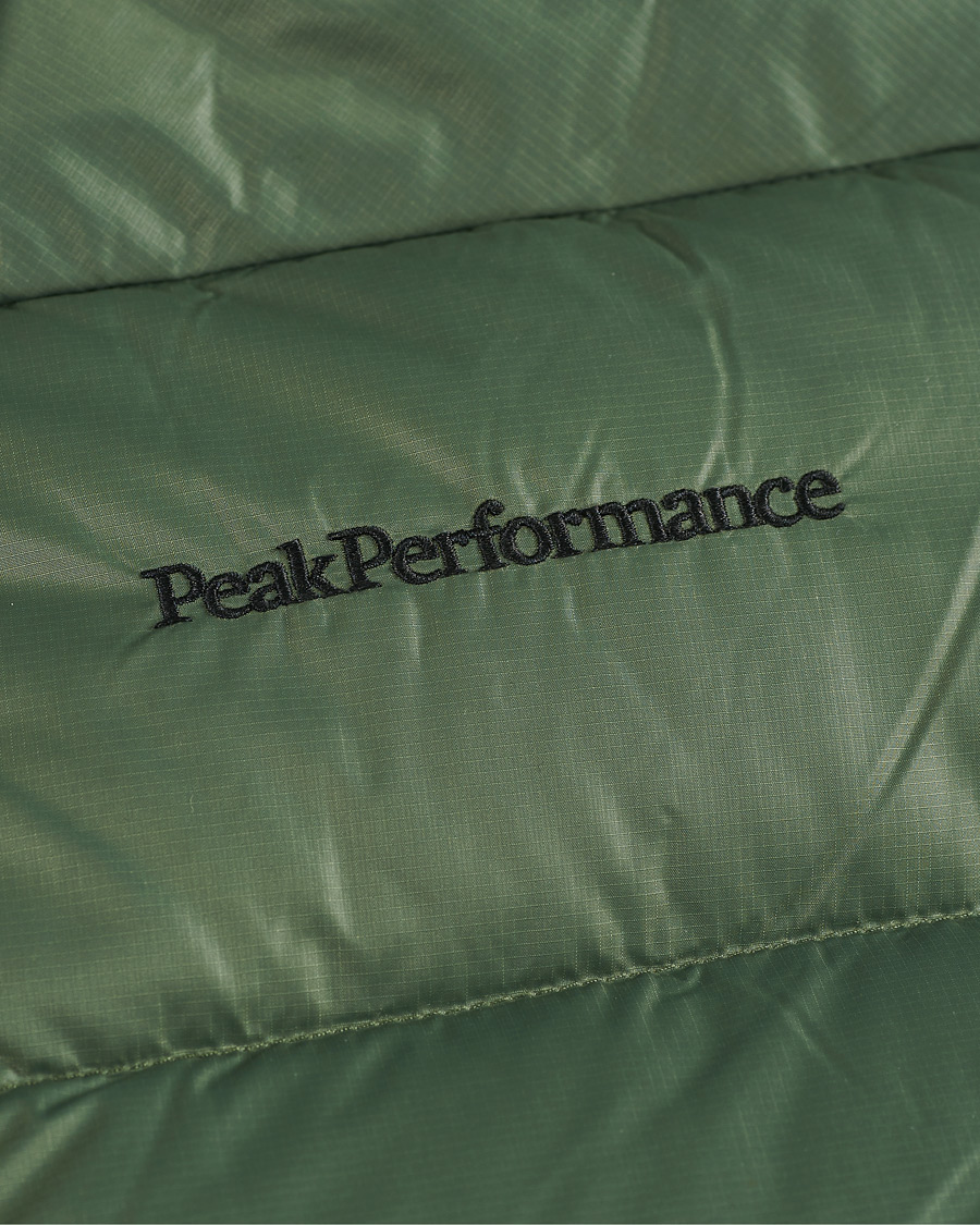 Homme | Manteaux Et Vestes | Peak Performance | Frost Down Hooded Jacket Thrill Green