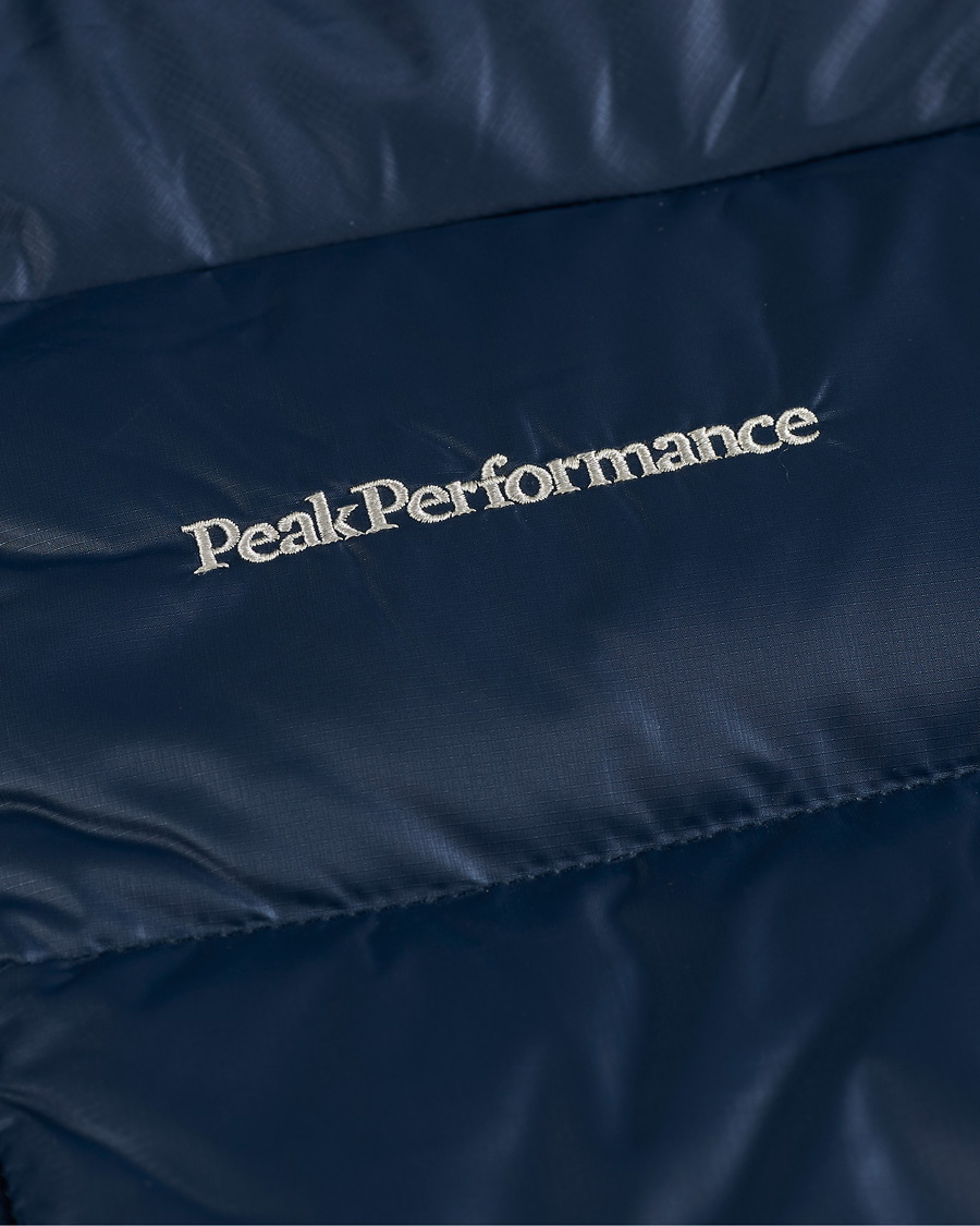 Homme | Manteaux Et Vestes | Peak Performance | Frost Down Hooded Jacket Blue Shadow