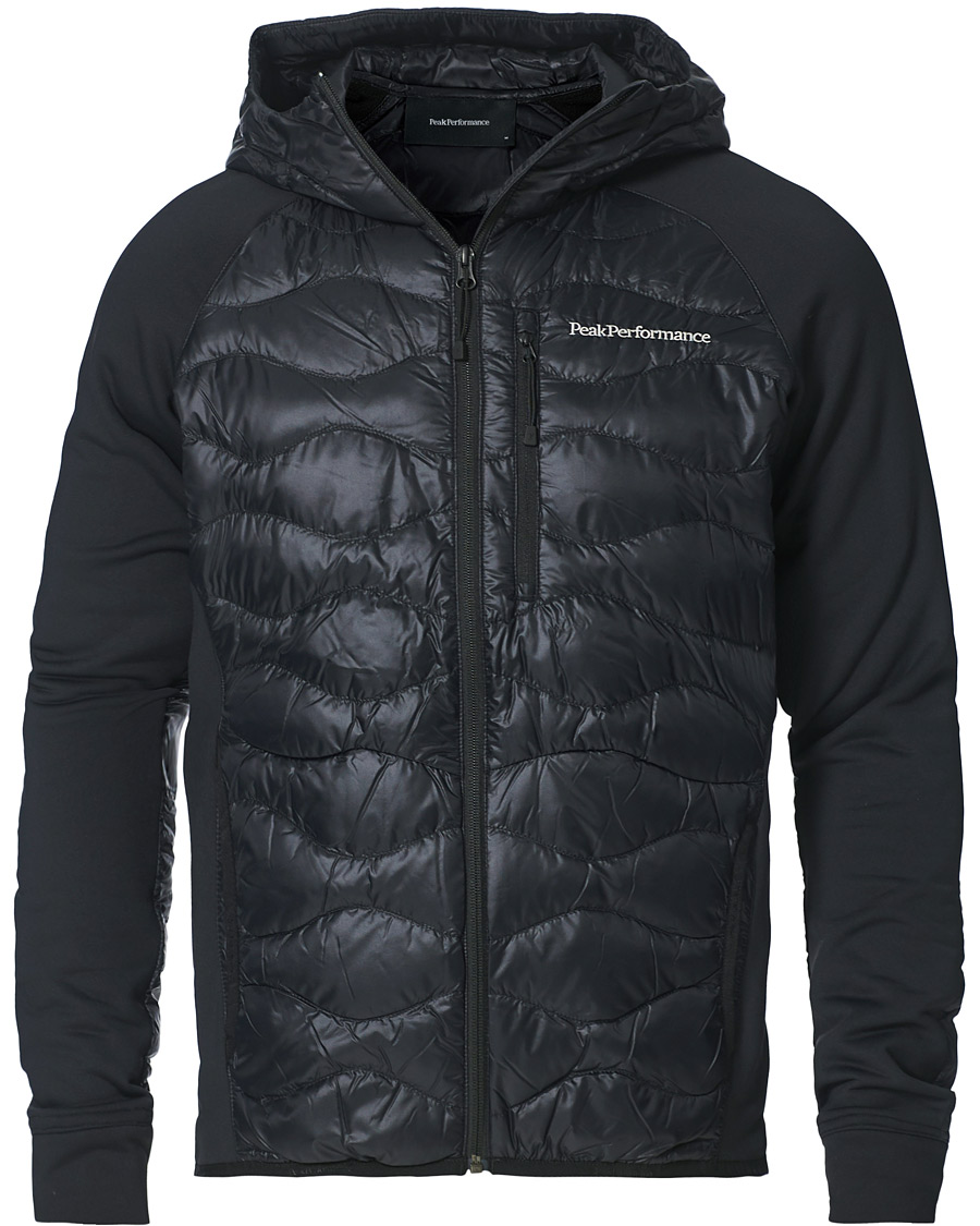 Homme | Manteaux Et Vestes | Peak Performance | Helium Hybrid Hooded Jacket Black