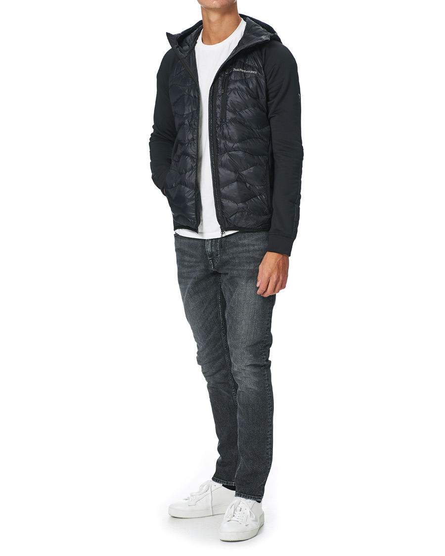 Homme | Manteaux Et Vestes | Peak Performance | Helium Hybrid Hooded Jacket Black