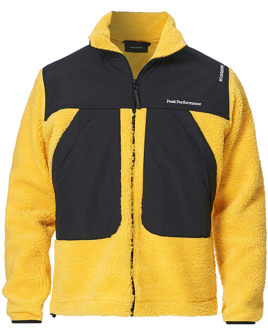 Heren | Jassen | Peak Performance | Vipe 95 Pile Jacket Trek Yellow