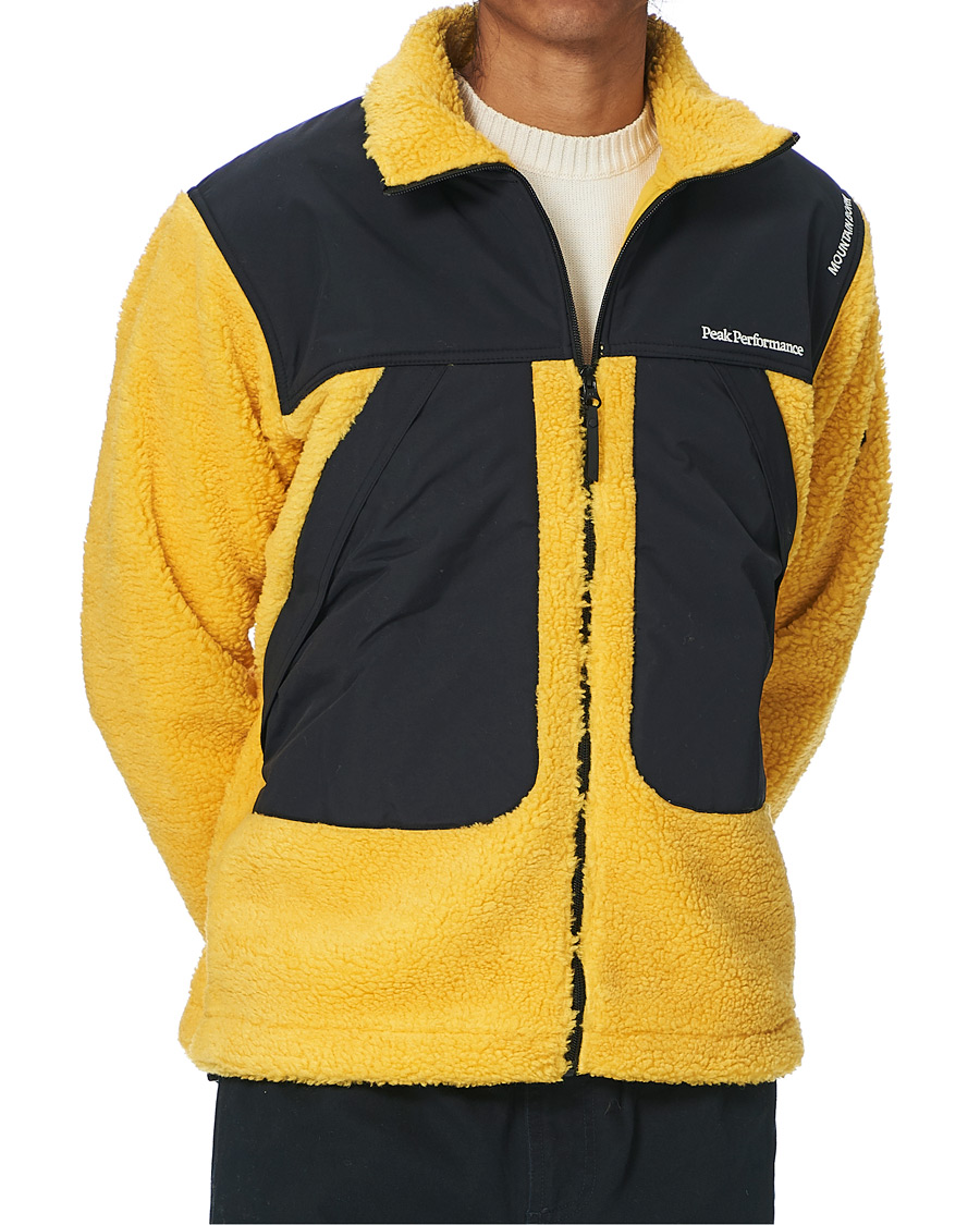 Heren | Jassen | Peak Performance | Vipe 95 Pile Jacket Trek Yellow