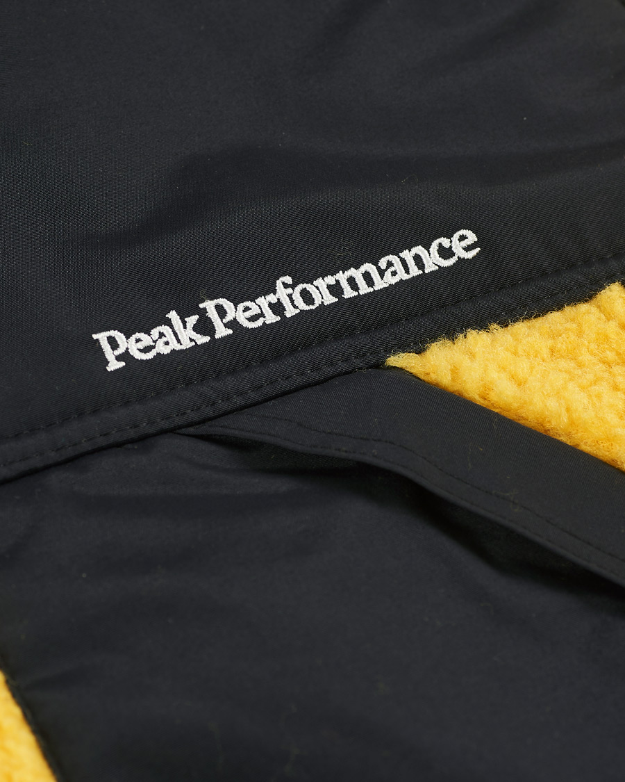 Heren | Jassen | Peak Performance | Vipe 95 Pile Jacket Trek Yellow