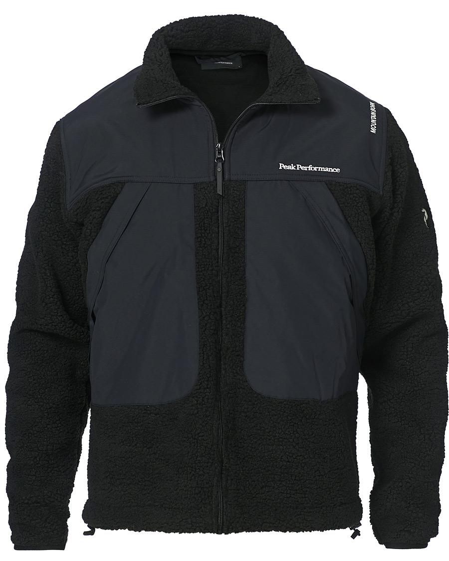 Homme | Manteaux Et Vestes | Peak Performance | Vipe 95 Pile Jacket Black