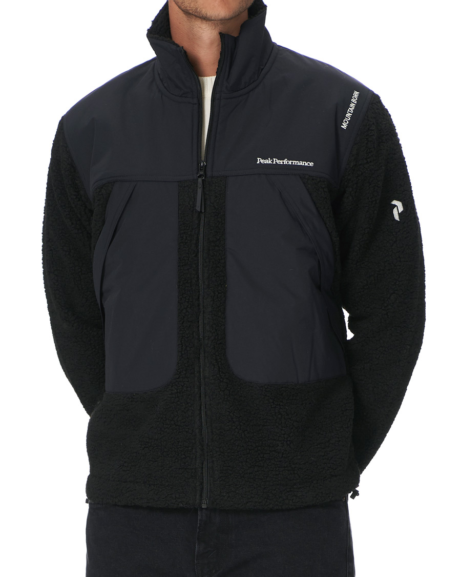 Homme | Manteaux Et Vestes | Peak Performance | Vipe 95 Pile Jacket Black