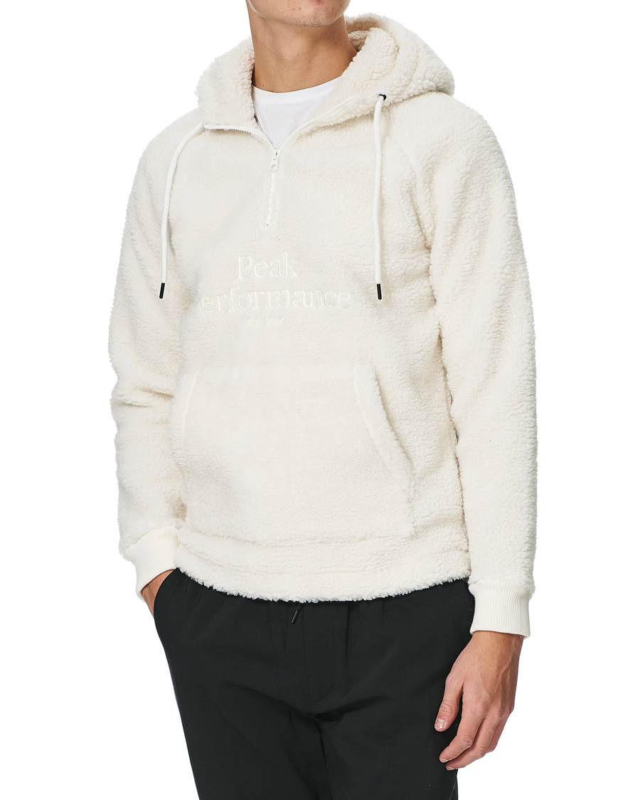 Homme | Pulls Et Tricots | Peak Performance | Original Pile Zip Hood Off white