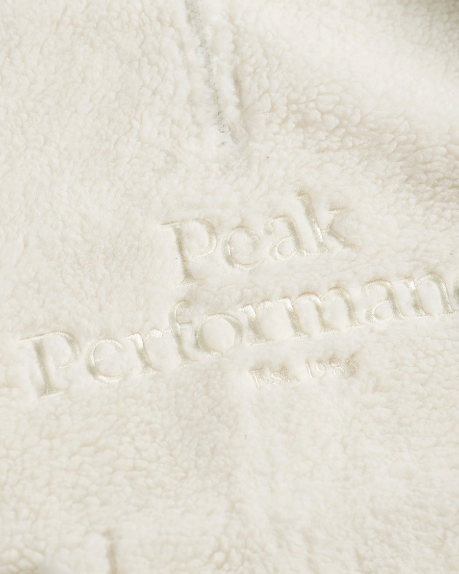 Homme | Pulls Et Tricots | Peak Performance | Original Pile Zip Hood Off white