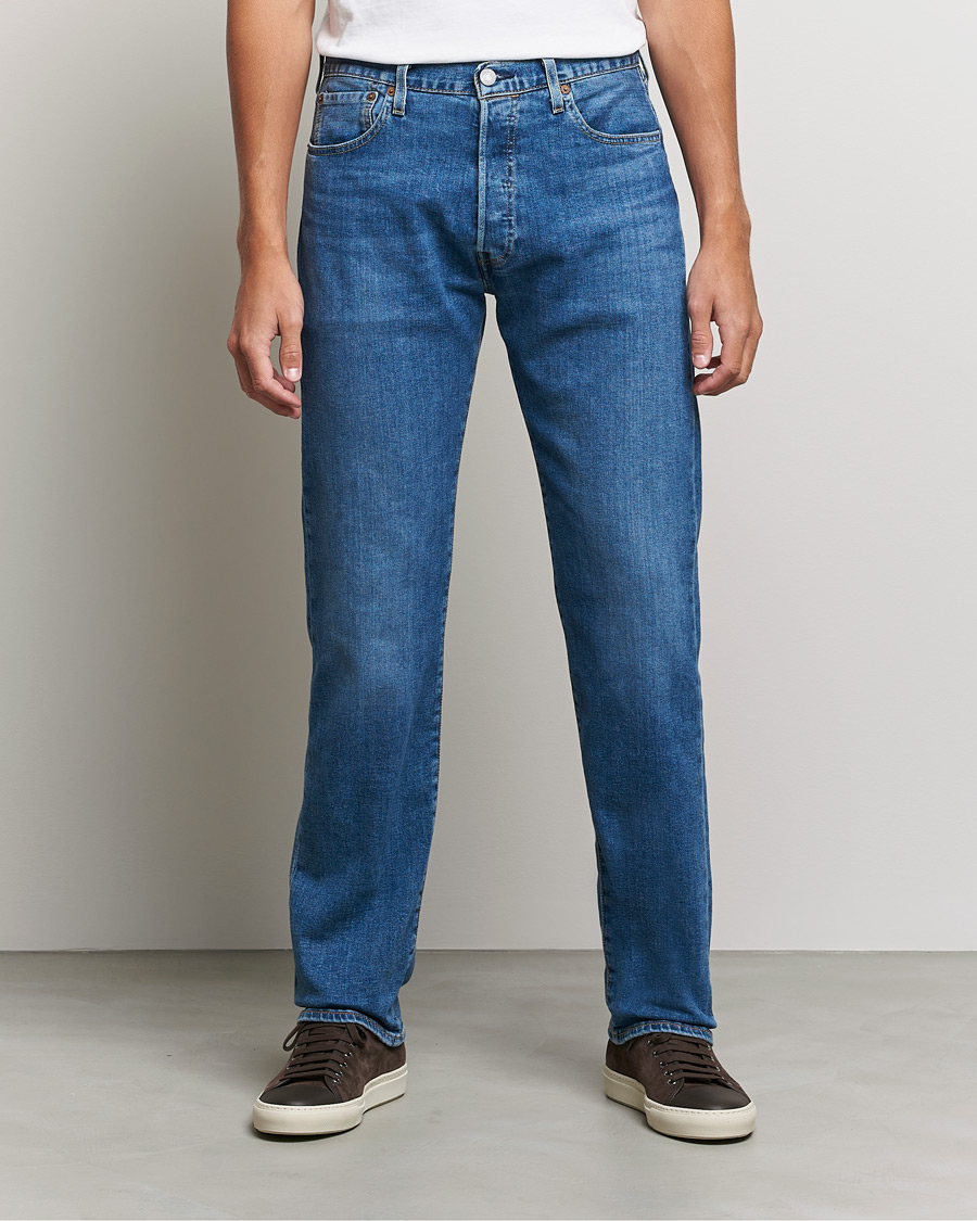 Homme | Jeans | Levi's | 501 Original Fit Stretch Jeans Bulldog Indigo Mask