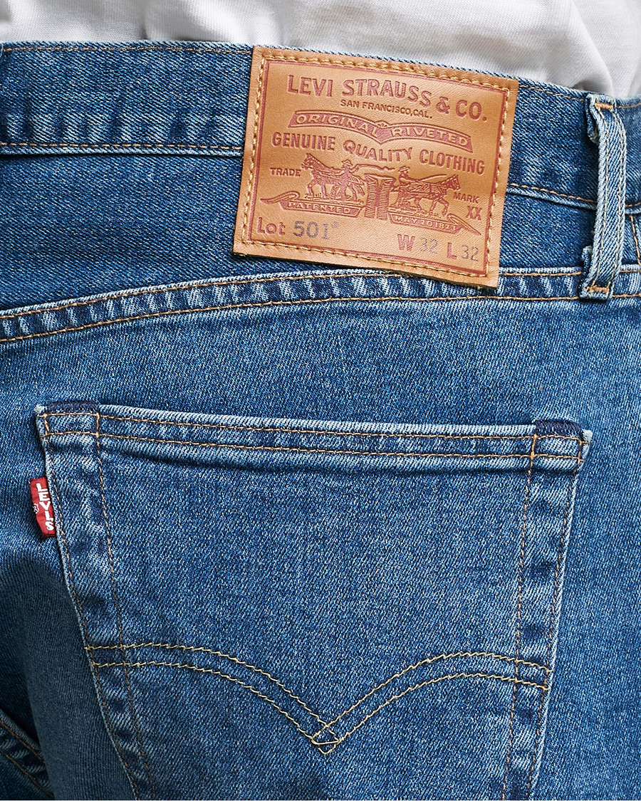 Homme | Jeans | Levi's | 501 Original Fit Stretch Jeans Bulldog Indigo Mask