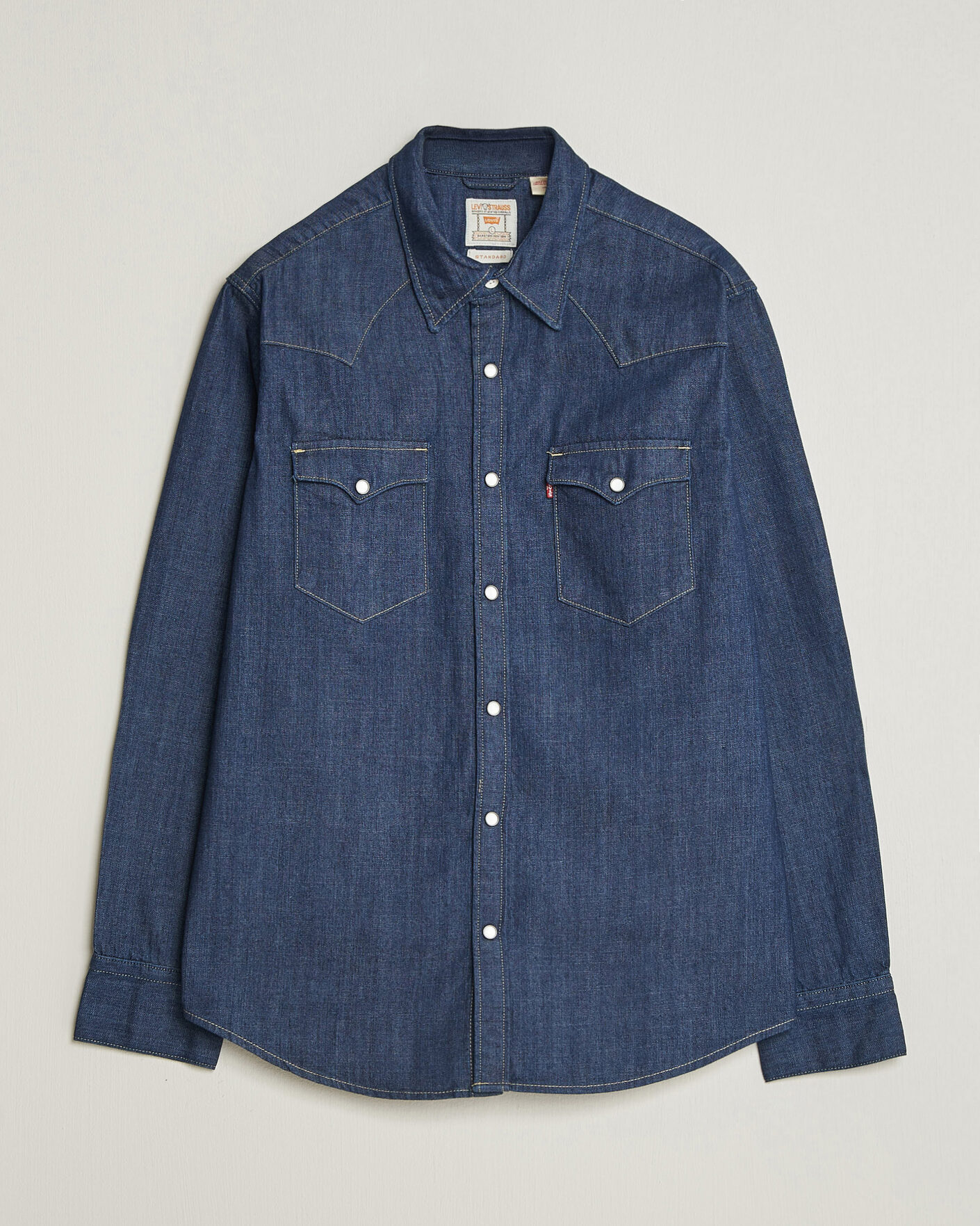 Homme | Chemises | Levi's | Barstow Western Standard Shirt Rinse Marbled