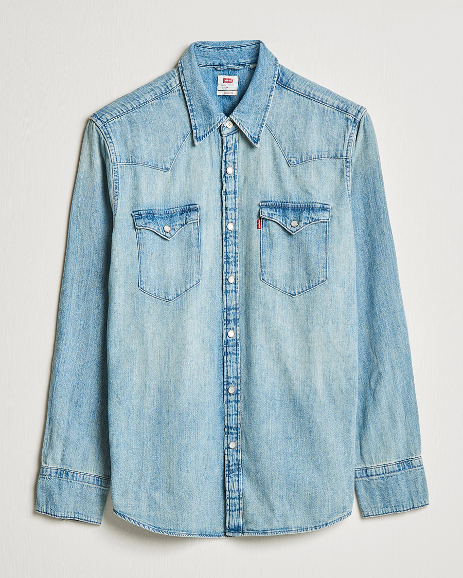 Homme | Chemises | Levi's | Barstow Western Standard Shirt Red Cast Stone
