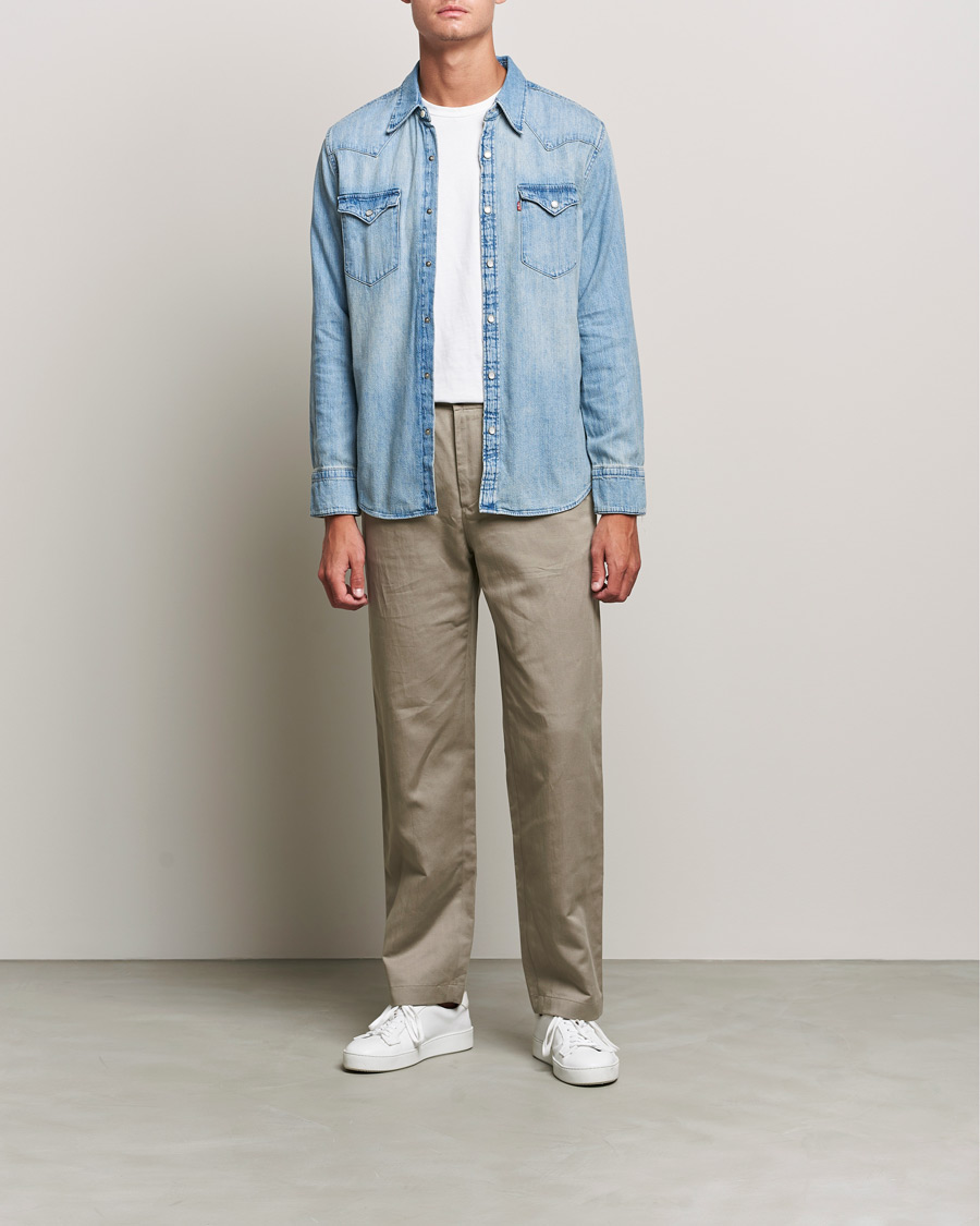 Homme | Chemises | Levi's | Barstow Western Standard Shirt Red Cast Stone