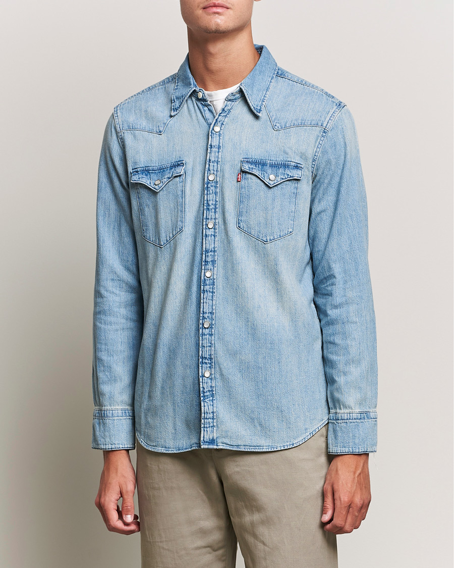 Homme | Chemises | Levi's | Barstow Western Standard Shirt Red Cast Stone