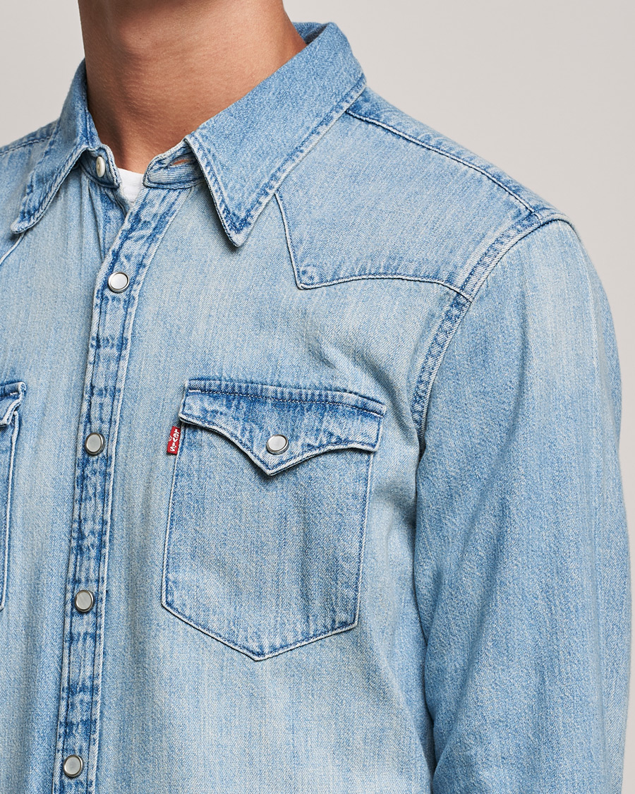 Homme | Chemises | Levi's | Barstow Western Standard Shirt Red Cast Stone