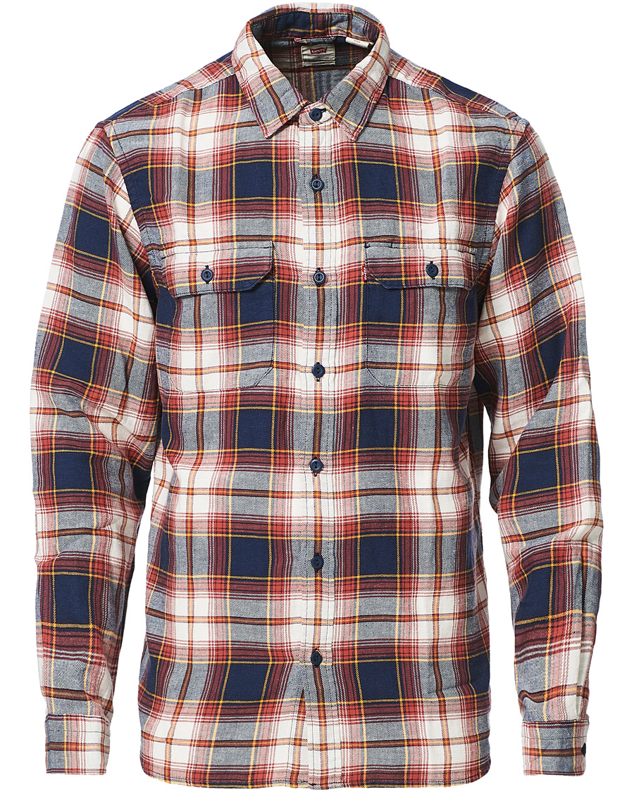 Homme | Chemises | Levi's | Jackson Worker Shirt Shoveler Peacoat