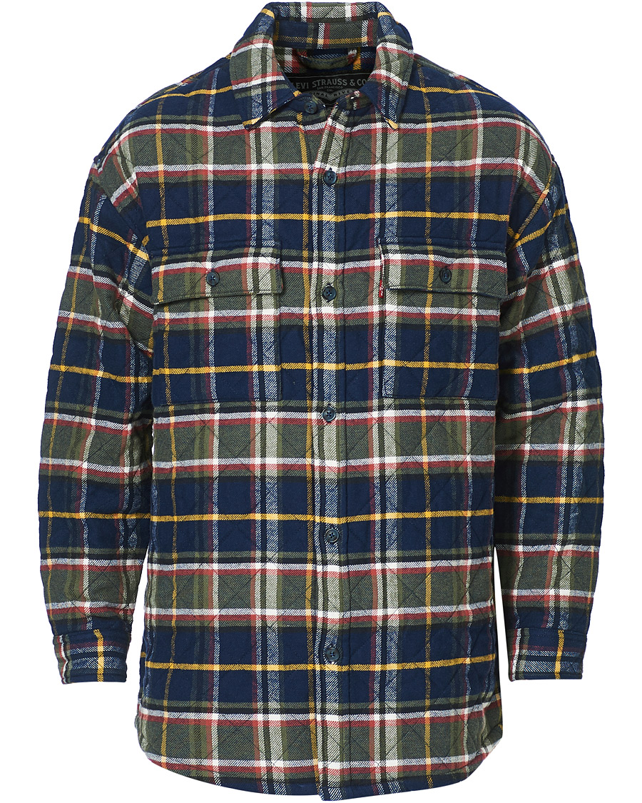Homme | Manteaux Et Vestes | Levi's | Padded Shirt Jacket Beryl Green