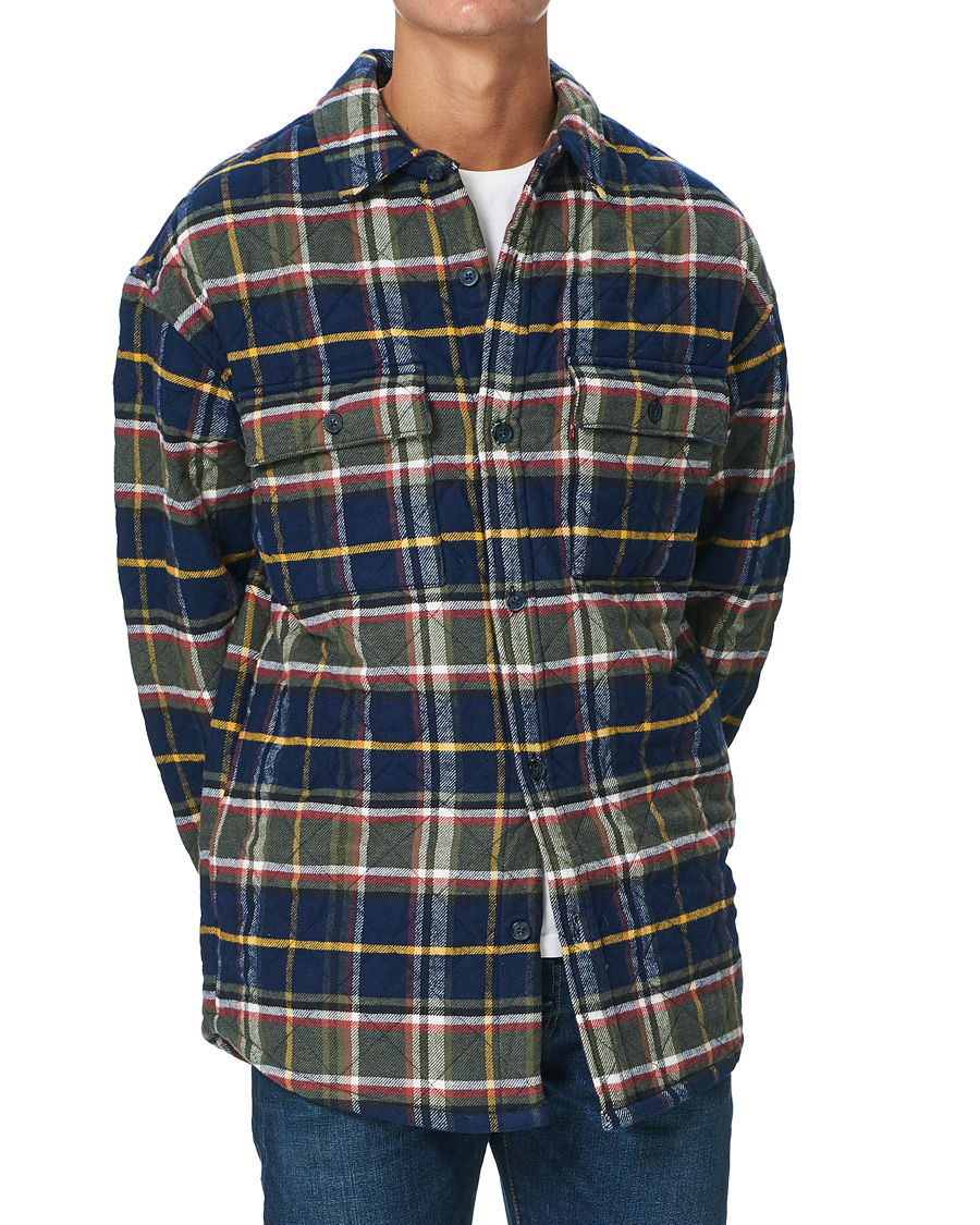 Homme | Manteaux Et Vestes | Levi's | Padded Shirt Jacket Beryl Green