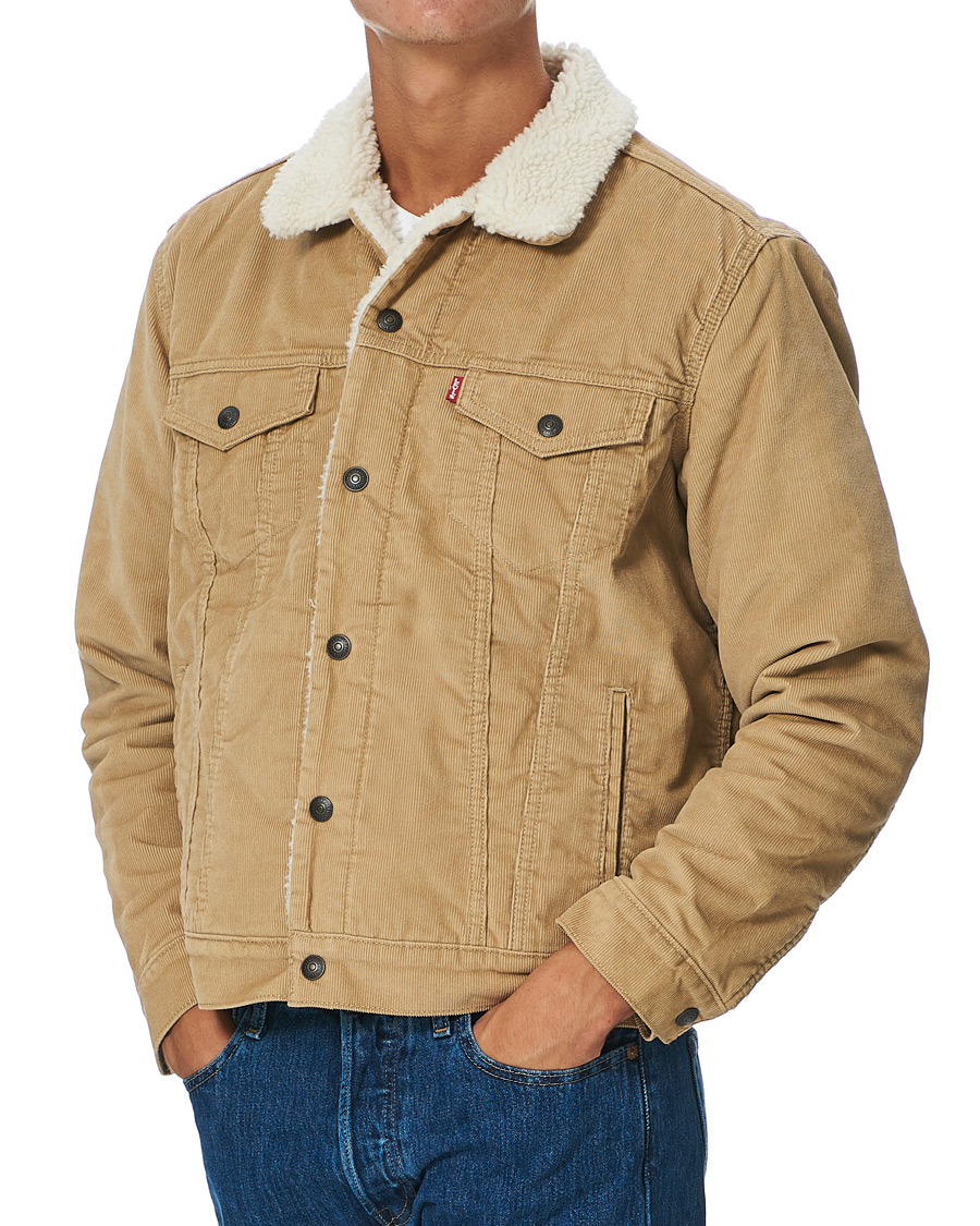 Homme | Manteaux Et Vestes | Levi's | Type III Sherpa Trucker Chino Cord