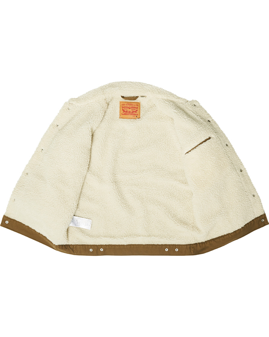 Homme | Manteaux Et Vestes | Levi's | Type III Sherpa Trucker Cougar Canvas