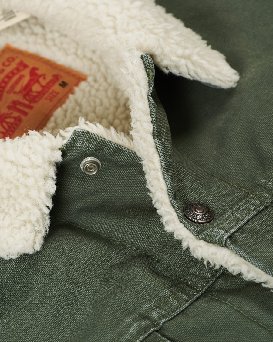 Homme | Manteaux Et Vestes | Levi's | Type III Sherpa Trucker Thyme