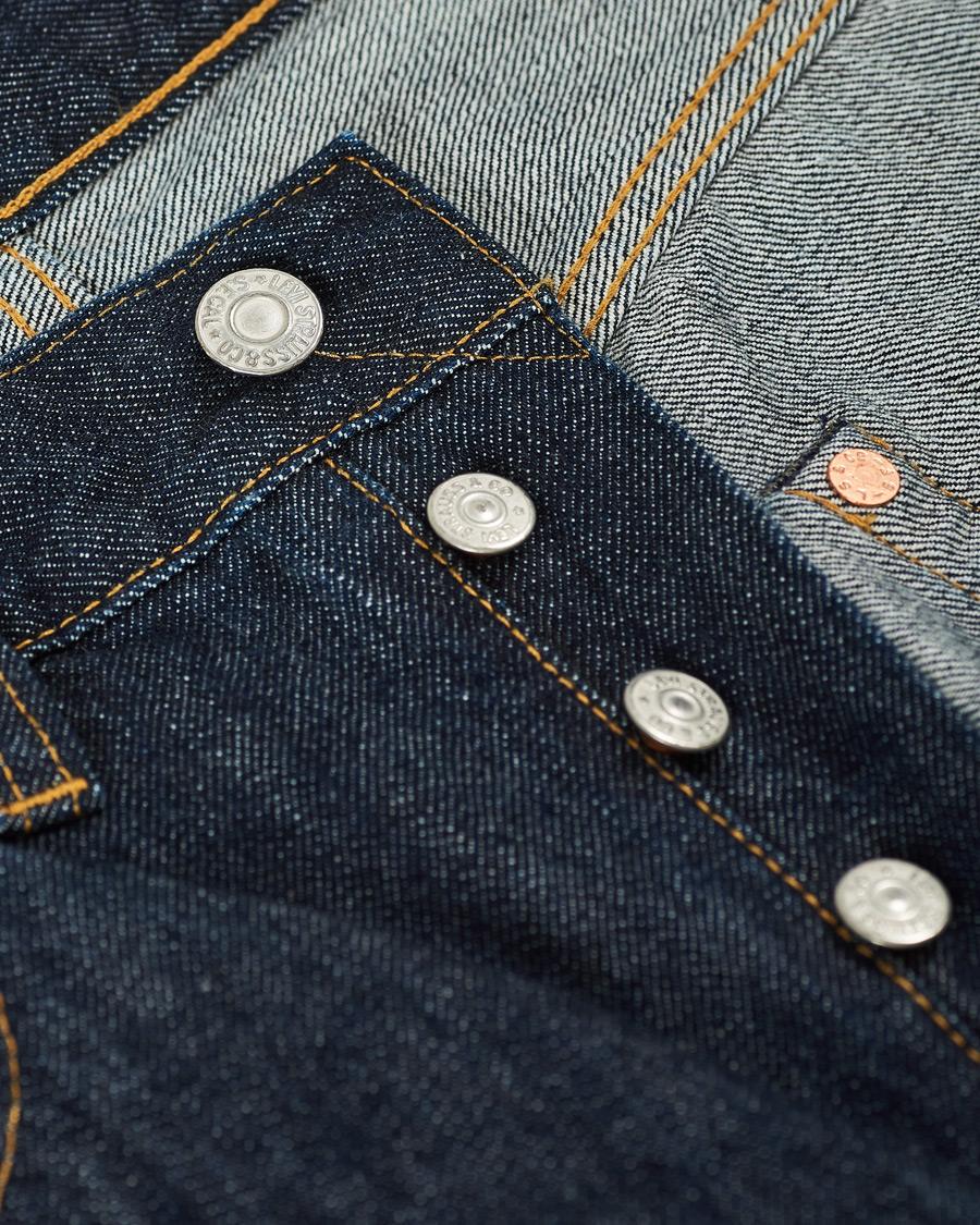 Homme | Jeans | Levi's Vintage Clothing | 1947 Straight Slim Fit 501 Selvedge Jeans New Rinse