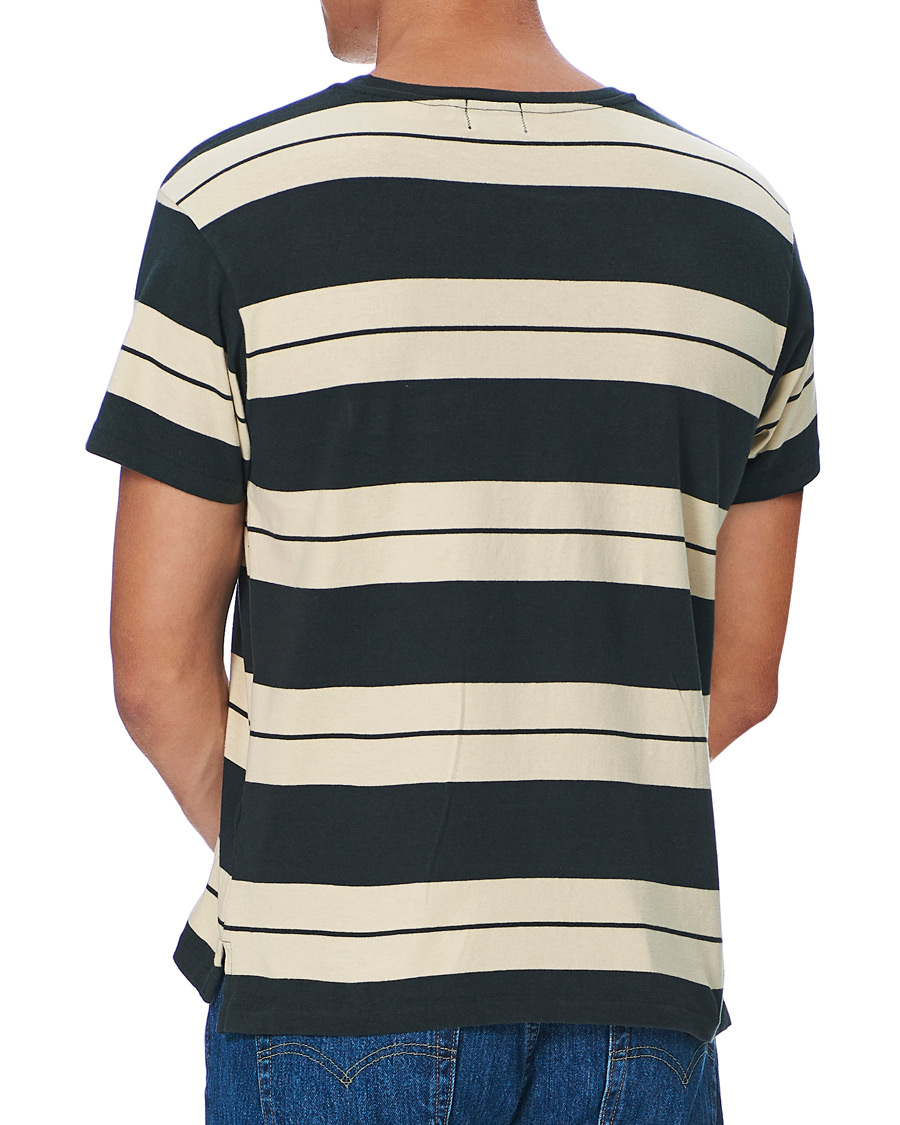 Heren | T-shirts | Levi's Vintage Clothing | 1940's Split Hem T-Shirt Black/White