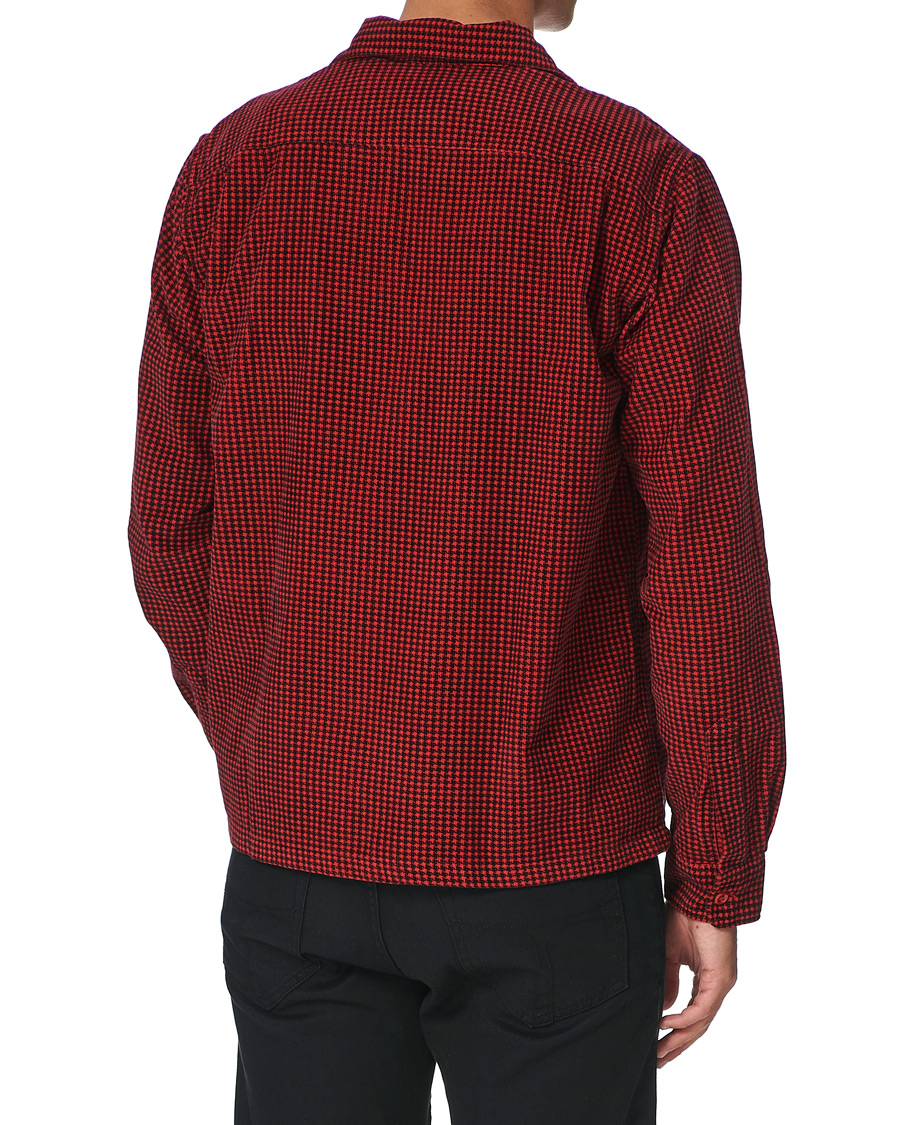 Homme | Chemises | Levi's Vintage Clothing | Deluxe Check Shirt Dogtooth Red