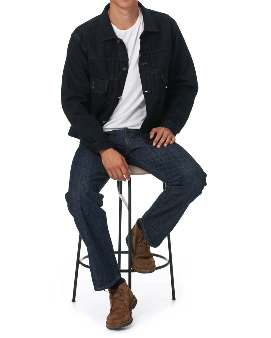 Heren | Jassen | Levi's Vintage Clothing | Type Li Lot 507 Jacket Black Lizard