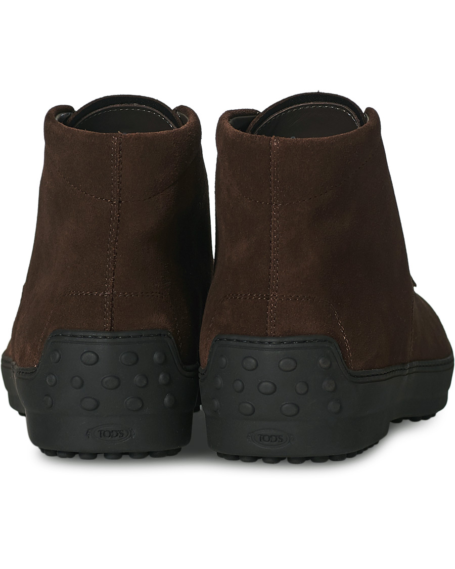 Homme | Tod's Winter Gommini Boots Dark Brown Suede | Tod's | Winter Gommini Boots Dark Brown Suede