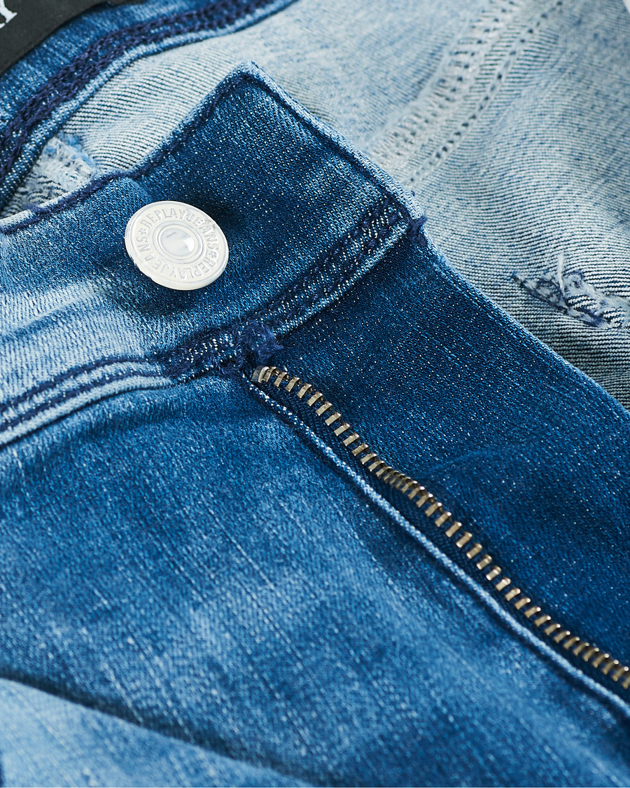 Homme | Jeans | Replay | Anbass Hyperflex Re-Used Jeans Light Blue