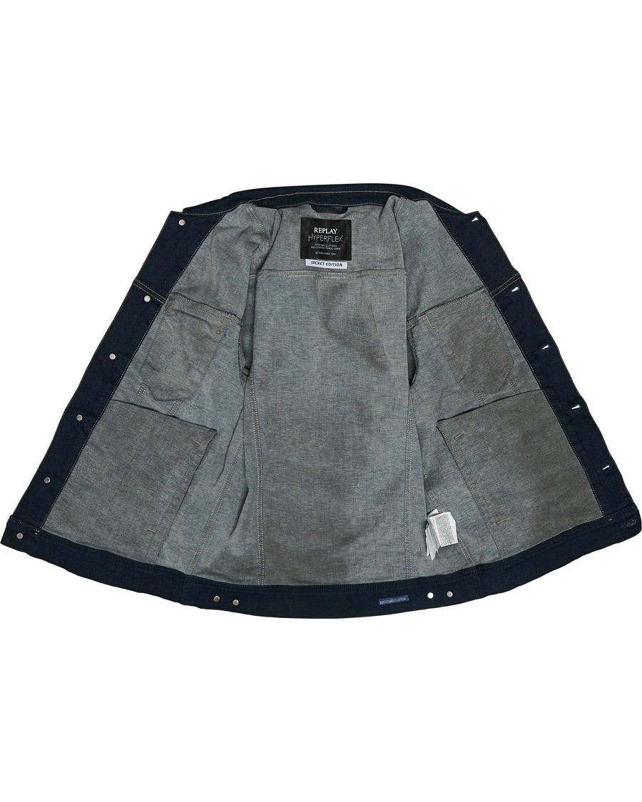 Homme | Manteaux Et Vestes | Replay | Denim Jacket Dark Blue