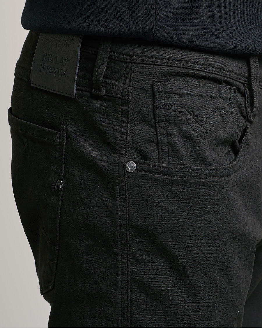 Homme | Pantalons | Replay | Anbass Hyperflex X.Lite 5-Pocket Pants Black