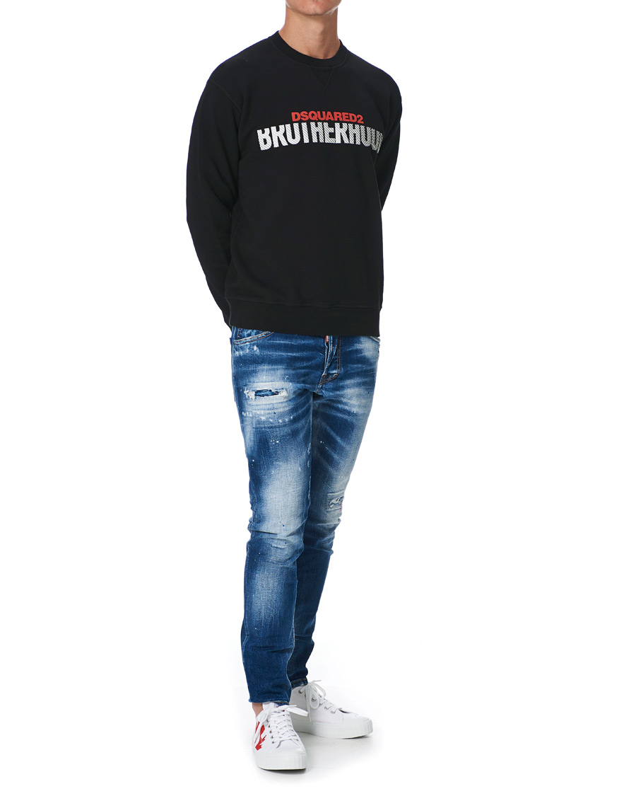 Homme | Pulls Et Tricots | Dsquared2 | Brotherhood Sweatshirt Black